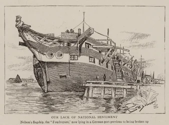 Nelsons Flaggschiff Die Foudroyant